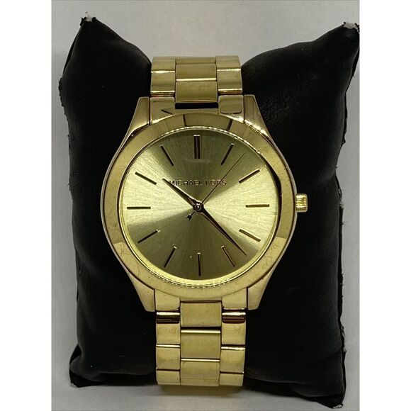 Michael Kors Runway MK3179 Womens Stainless Steel Analog Dial Quartz Watch VK744 - Picture 3 of 12